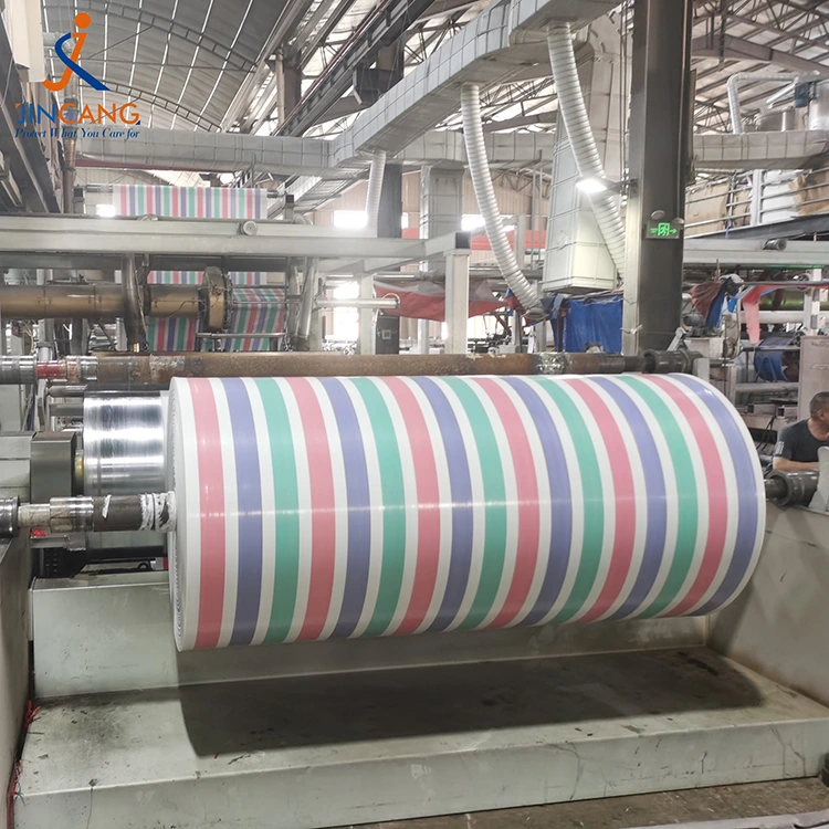 110 GSM Strip PE Presenningsrull