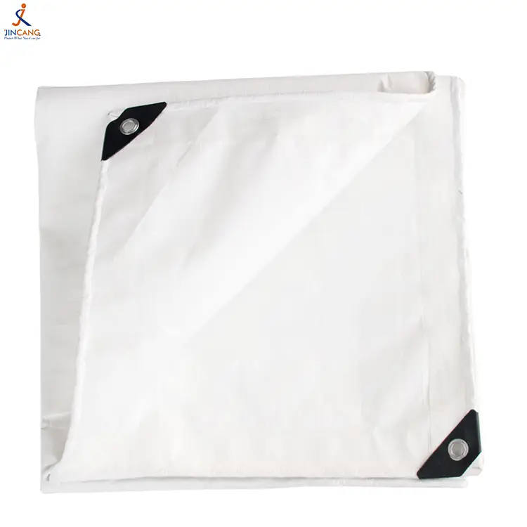 170g hvit pe tarpaulin