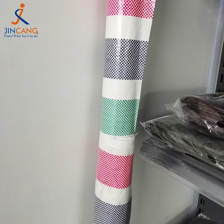 90 GSM Strip PE Presenningsrull