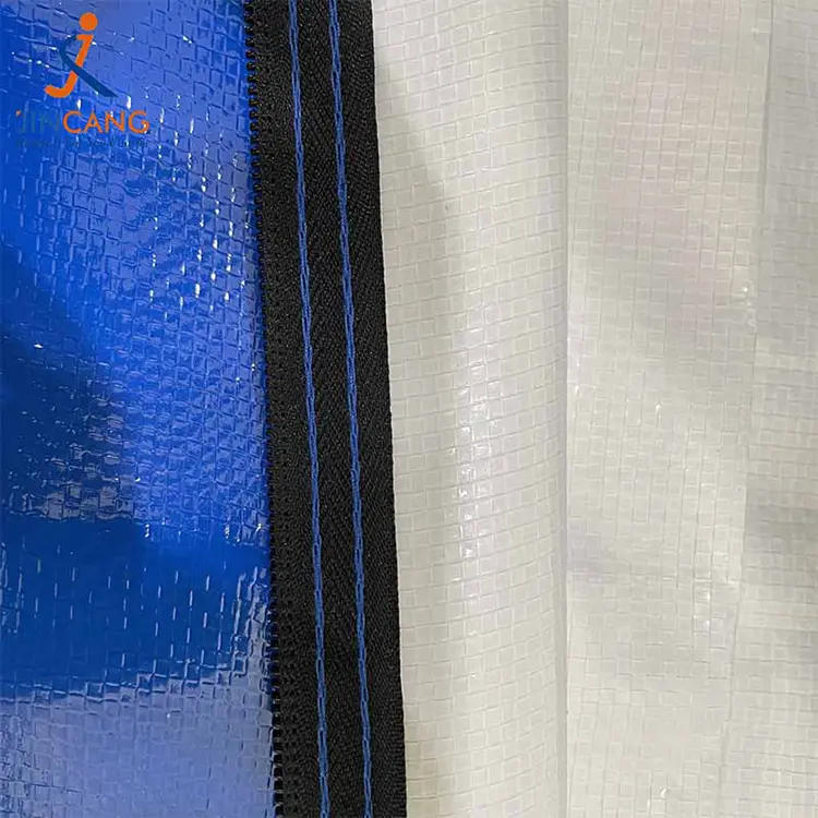 Supermarked sammenleggbar pp vevd bevegelig veske