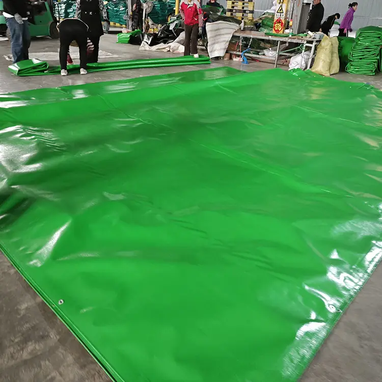 Gress Green 300 GSM Virgin PE tarpaulin
