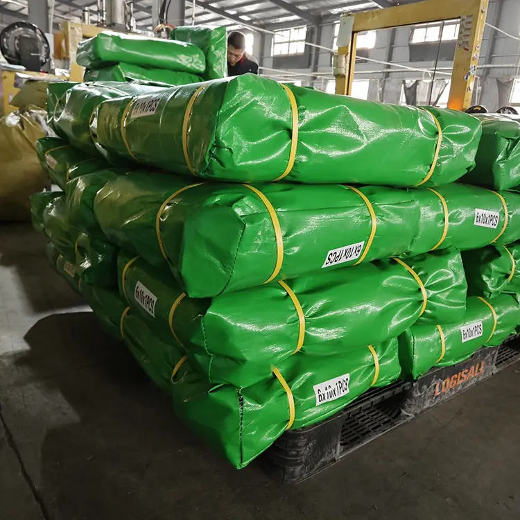 Gress Green 300 GSM Virgin PE tarpaulin