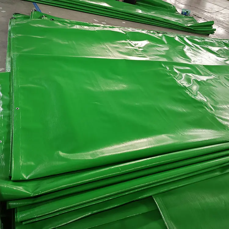 Gress Green 300 GSM Virgin PE tarpaulin