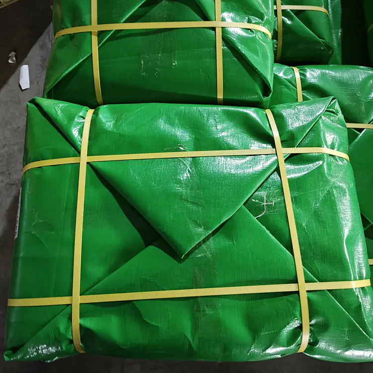 Gress Green 300 GSM Virgin PE tarpaulin